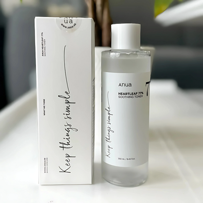 Anua Heartleaf 77% Soothing Toner – Hydrating & Calming Facial Toner For Sensitive Skin, Gentle Daily Skincare (250ml)